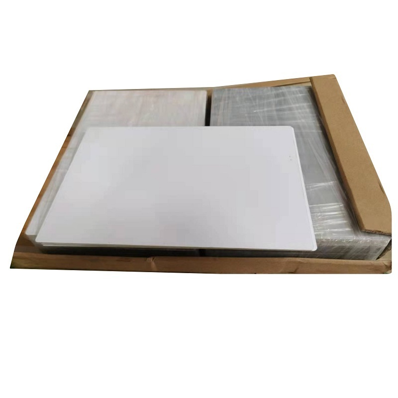 Heat transfer  custom Sublimation Blanks Metal Matte White Print Aluminum