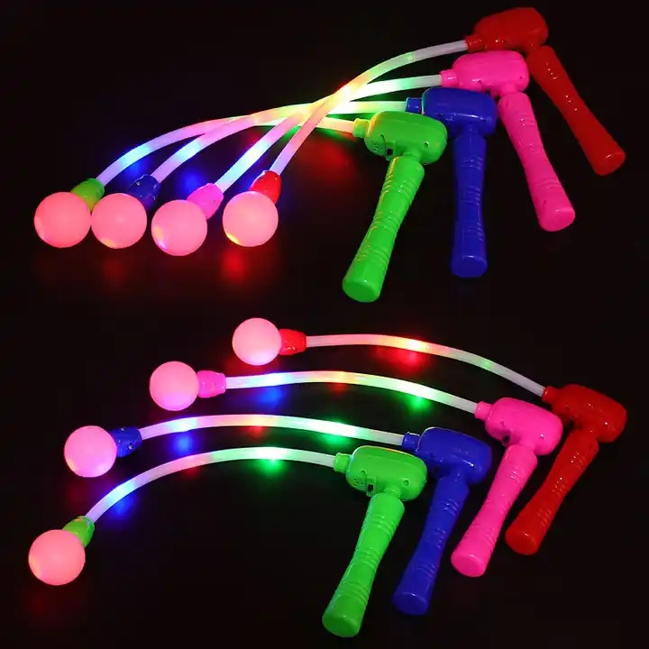 colorful glow rotating stick with music swing lights Novelty  Stick Toy LED Glow Flash Colourful Music Toy