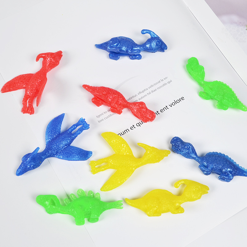 Wholesale Party Favor Animals Stretchable Funny Finger Chicken Dinosaur Animal Slingshot Dinosaurs Animal Toy