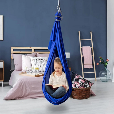 Outdoor Children's Hammock Children's Swing Sensory Training Tool Indoor Yoga Swing Hammock