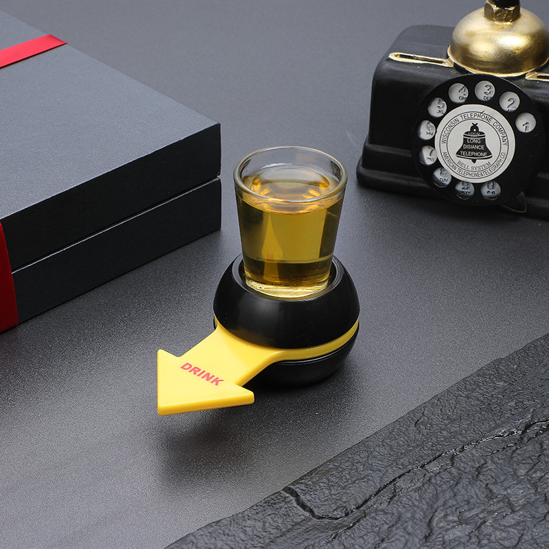 Rotatable Arrow Board Game Pointer Spinner Beer Wine Party Game Entertainment Props Drinking Game Barware Open Beer Drink Tool