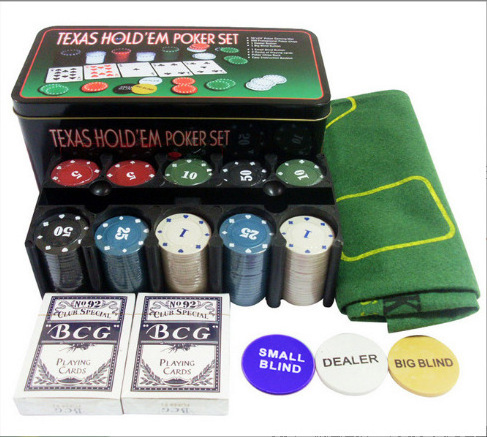 RTS YDM Texas Hold 'em Poker chip Game Professional European Casino poker chip game travel game