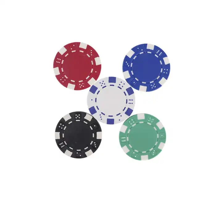 Wholesale Texas Poker Chips Professional Casino Blank Poker Chips Metal Coin Board Games Club Poker Accessories