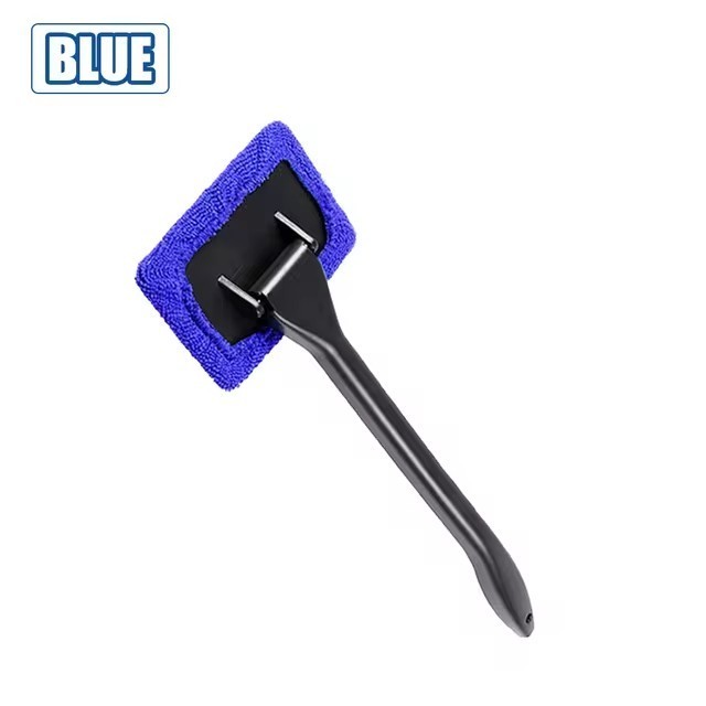 YDM Car Window Cleaner Brush Kit Windshield Cleaning Wash Tool Inside Interior Auto Glass Wiper With Long Handle Car Accessories