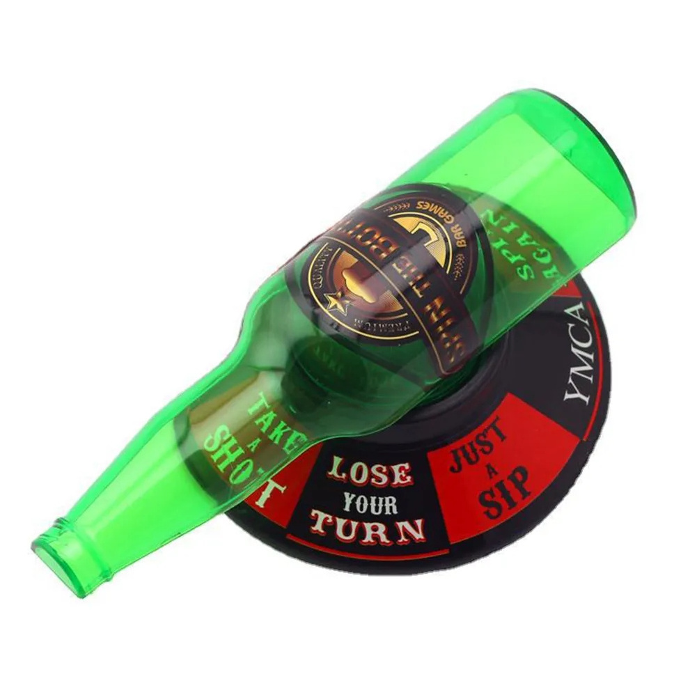 Spin Wine Bottle Drinking Funny Board Game for Night Club Bar Game Drink Novelty Wedding Birthday Party Toys