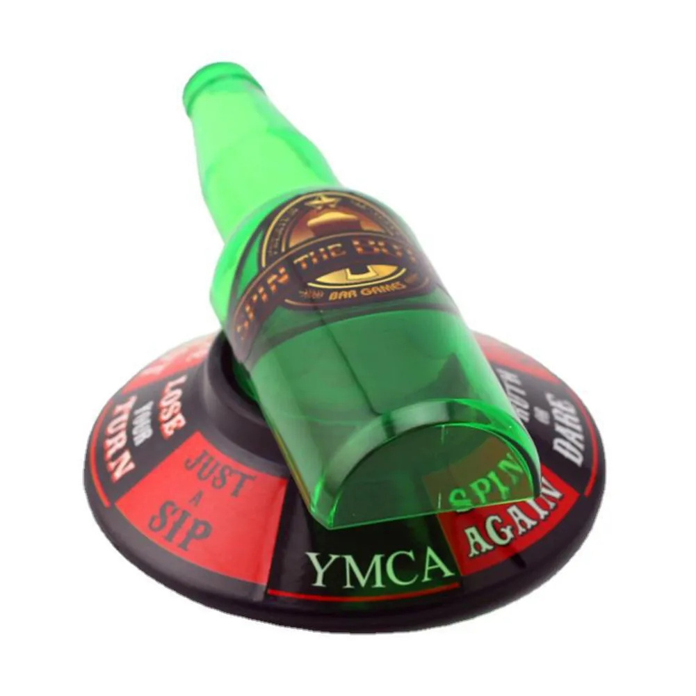 Spin Wine Bottle Drinking Funny Board Game for Night Club Bar Game Drink Novelty Wedding Birthday Party Toys