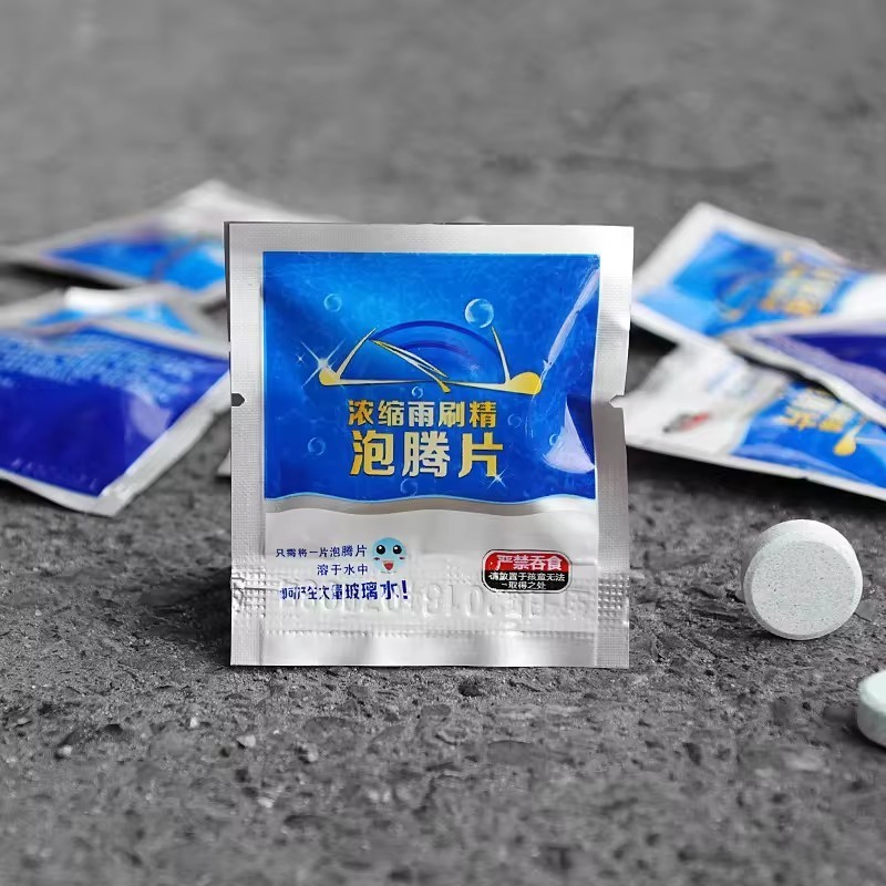 YDM Car car glass water pill effervescent sheet wiper fine solid wiper compressed boiling sheet wiper auto parts