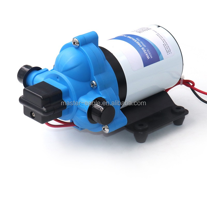 Factory Supply 12.5LPM 3.3GPM Marine Water Pumps Built-in Bypass Switch Diaphragm Pump 45 Psi For washing equipment