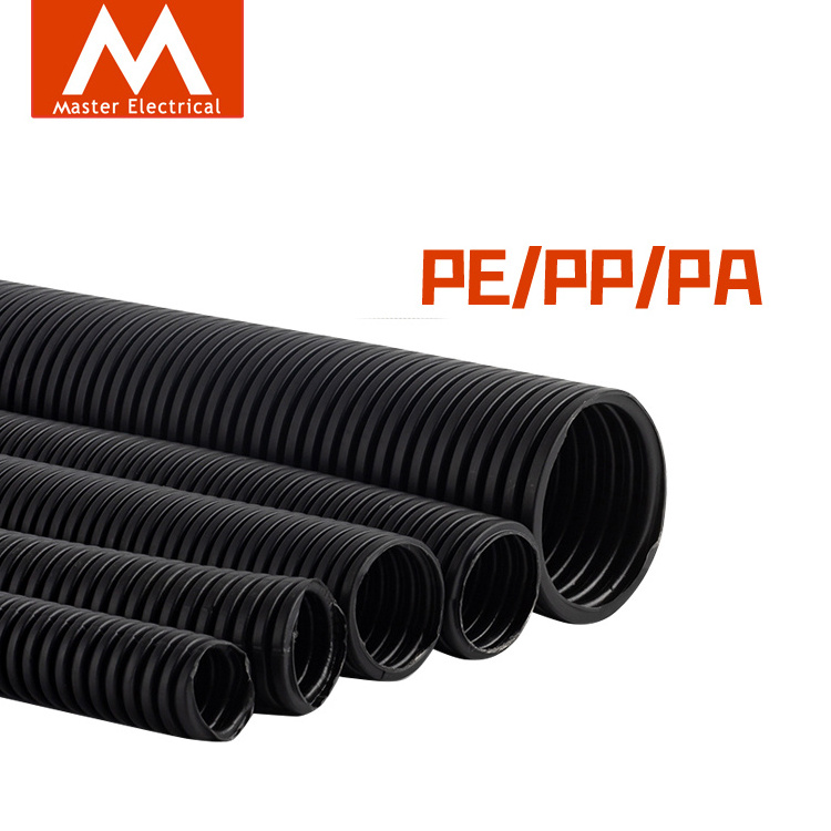 Factory Flexible PE PP PA Hose  Heat Resistant PE PP Electrical Conduit Corrugated Tube PE PP PA Pipe