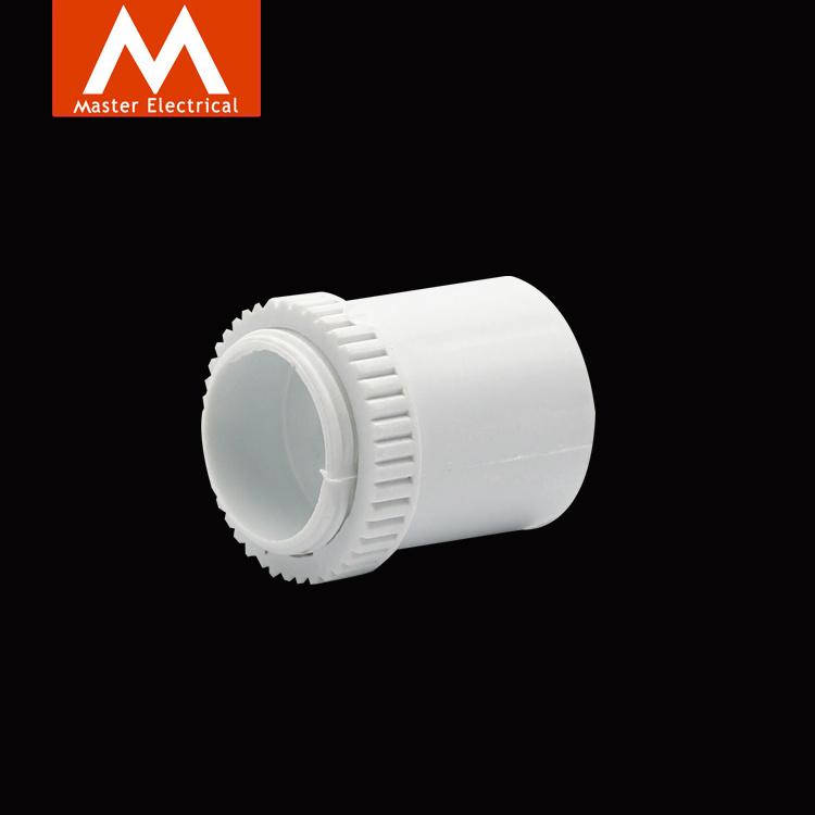 Low Price Plastic Electrical Conduit Adaptor Factory Made Hot Sell PVC Male Bush Best China Supplier PVC Male Adaptor