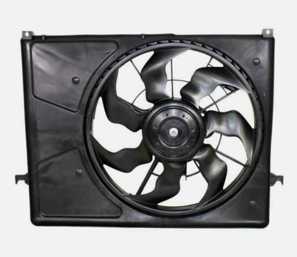 Master Brand Wholesale High Quality Radiator Cooling Fan Assembly  For 2006-2009 Hyundai Sonata 3.3L ENGINE OEM 253803K280