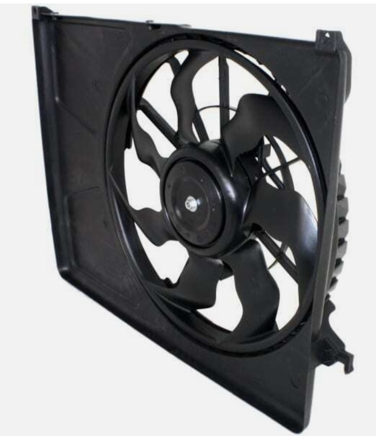 Master Brand Wholesale High Quality Radiator Cooling Fan Assembly  For 2006-2009 Hyundai Sonata 3.3L ENGINE OEM 253803K280