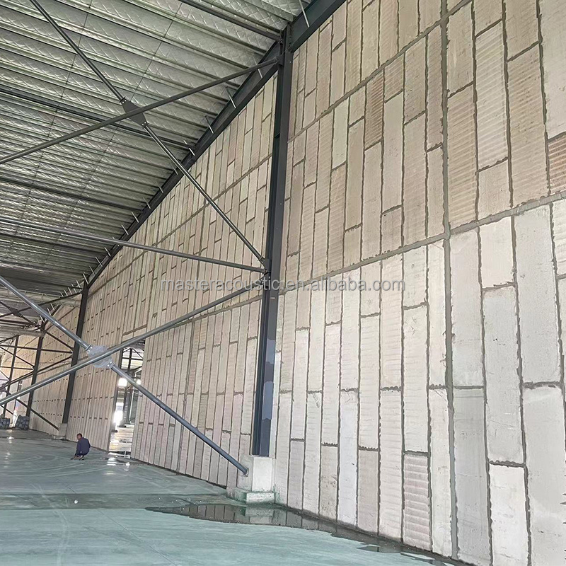 Master Acoustic sound proof material acoustic outdoor room wall panels Cement partition panels