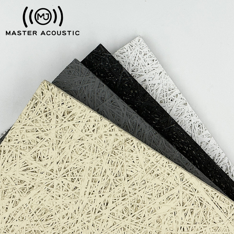 MASTER ACOUSTIC Fireproof Wood Wool Acoustic Wall Panel for Audio Room Acoustic Ceiling Panel for Recording Room