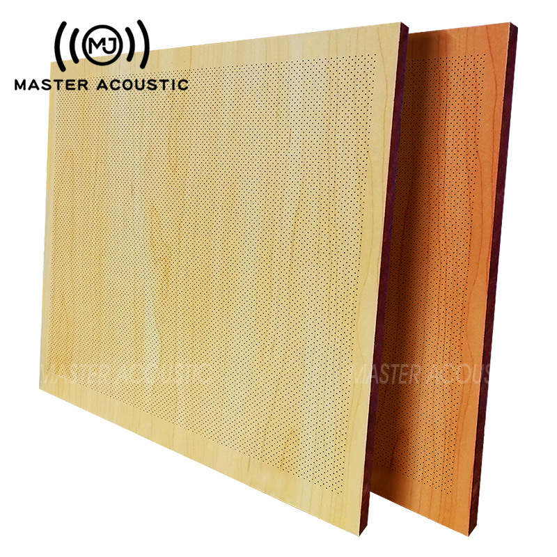 MASTER ACOUSTIC MDF Wall Board Wooden Perforated Acoustic Sound Absorbing Panel Acoustic Panel Price