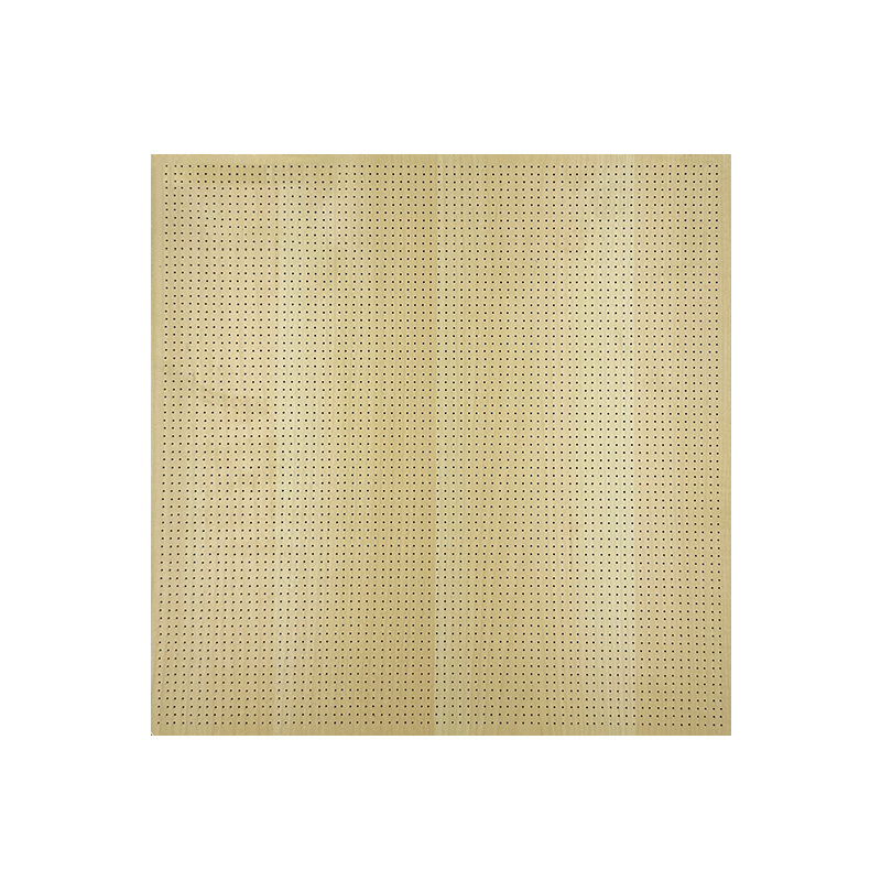 Theater wooden perforated board auditorium acoustic board Microporous sound-absorbing board