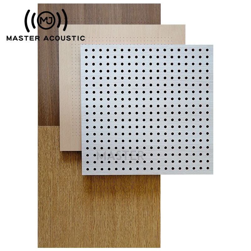 Master acoustic panel sound absorbing wall panel Perforated acoustic panel for ceiling