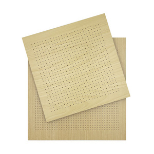 Theater wooden perforated board auditorium acoustic board Microporous sound-absorbing board