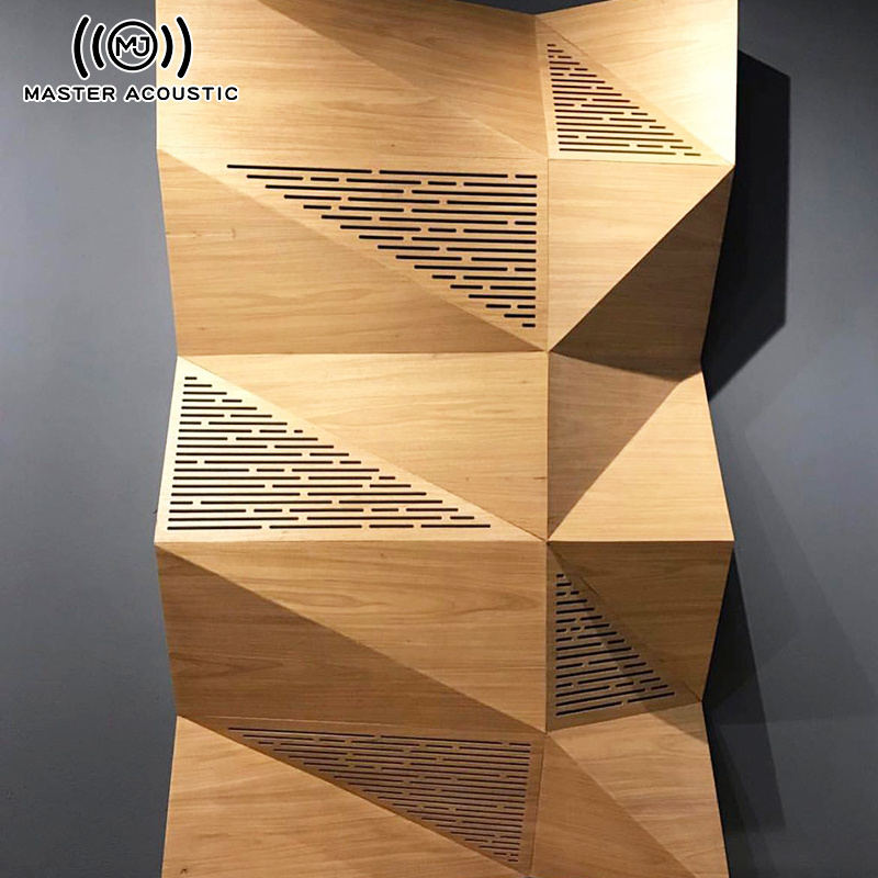 MASTER ACOUSTIC The manufacturer directly supplies wood art sound-absorbing panels and soundproof panels