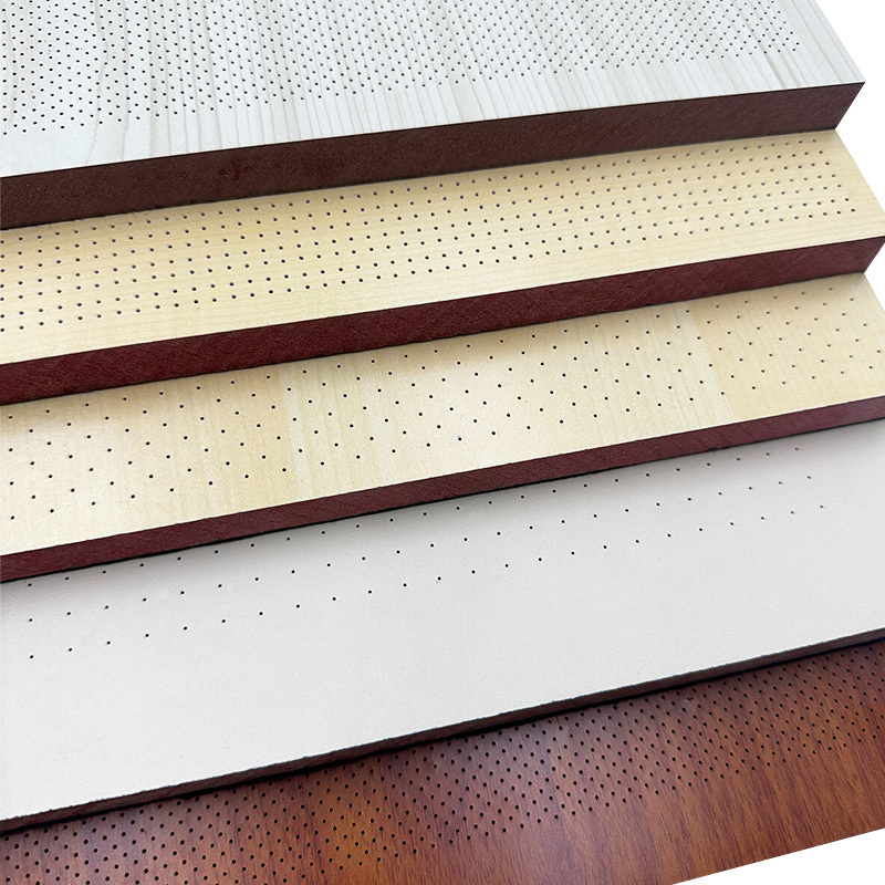 MASTER ACOUSTIC Wooden Micro Perforated Acoustic Sound Absorbing Panels Wooden Ceiling Acoustic Panels