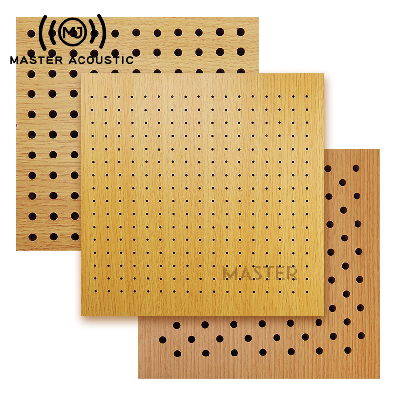 Master acoustic panel sound absorbing wall panel Perforated acoustic panel for ceiling