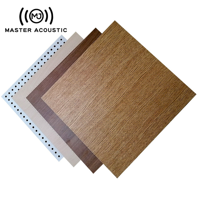 MASTER ACOUSTIC MDF Wall Board Wooden Perforated Acoustic Sound Absorbing Panel Acoustic Panel Price