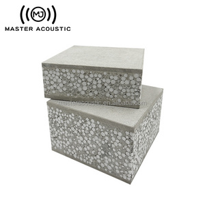 Master Acoustic sound proof material acoustic outdoor room wall panels Cement partition panels