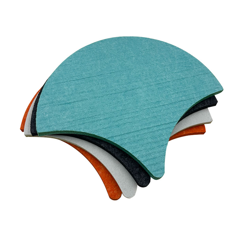 High density sound absorbing PET sound absorbing board polyester felt sound absorbing board