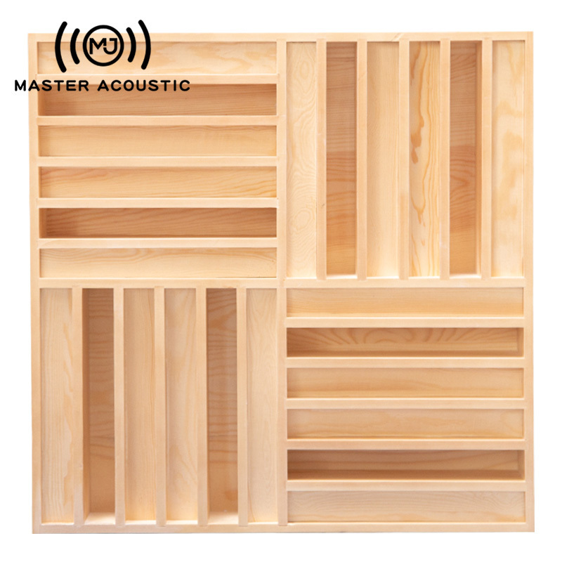 MASTER ACOUSTIC Wall Decoration Noise Absorbing Diffuser Acoustic Panels Eco solid Sound Acoustic Diffuser