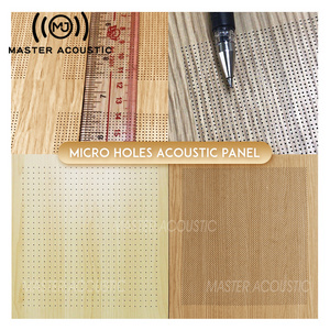 MASTER ACOUSTIC MDF Wall Board Wooden Perforated Acoustic Sound Absorbing Panel Acoustic Panel Price