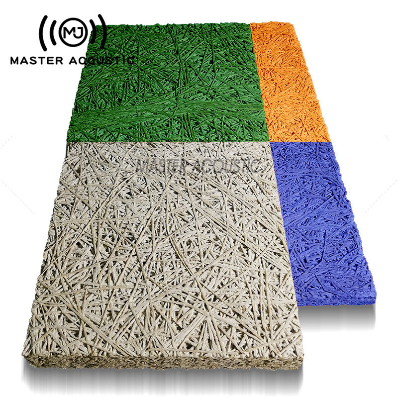 Master acoustic Board Ceiling Soundproof Wall Treatment 4 X 8 Disco Design 20mm Thickness Wood Wool Acoustic Panel