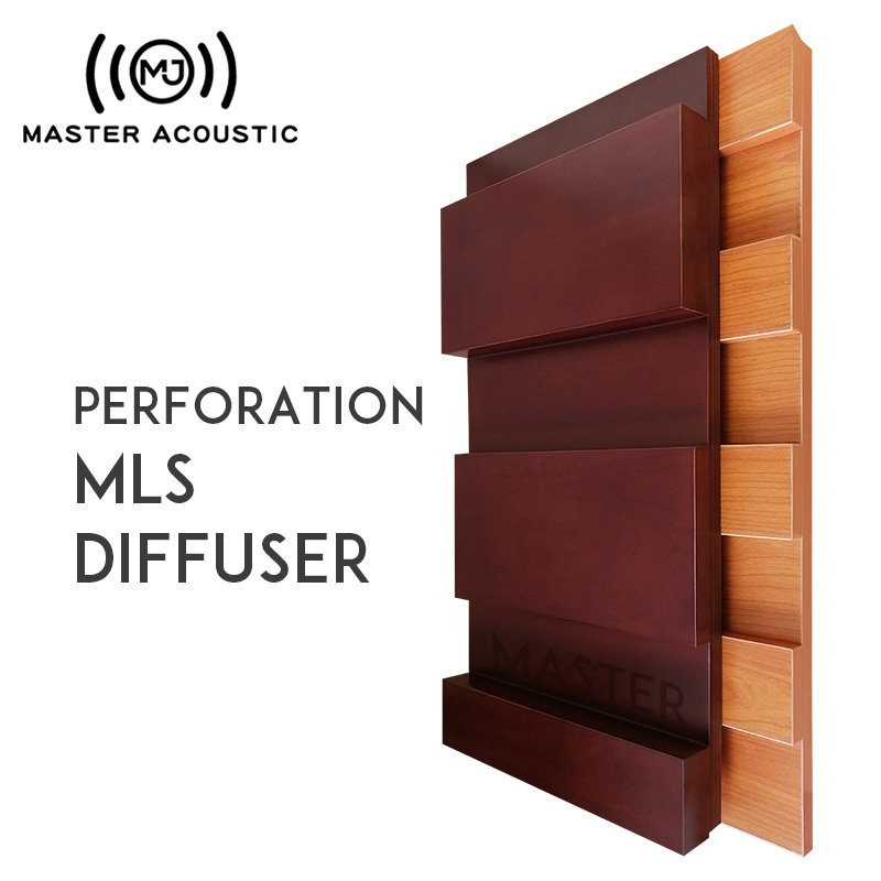 MASTER ACOUSTIC MLS Acoustic Panel  Wall And Ceiling Sound Absorbing Decoration Slat Absorber for Auditorium