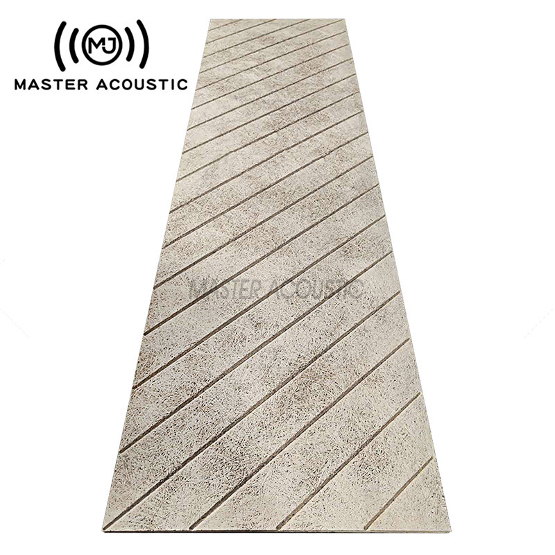 Master acoustic Board Ceiling Soundproof Wall Treatment 4 X 8 Disco Design 20mm Thickness Wood Wool Acoustic Panel