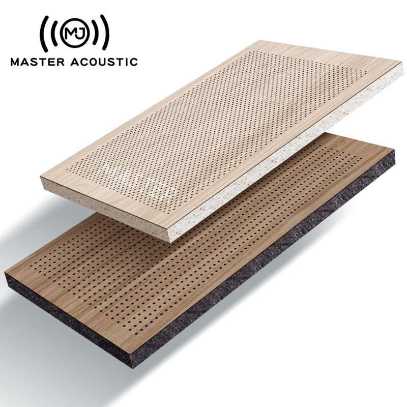 Master acoustic panel sound absorbing wall panel Perforated acoustic panel for ceiling