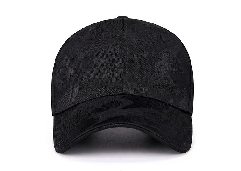 Custom newest retro waterproof and knitted pattern fabric golf ball cap baseball cap