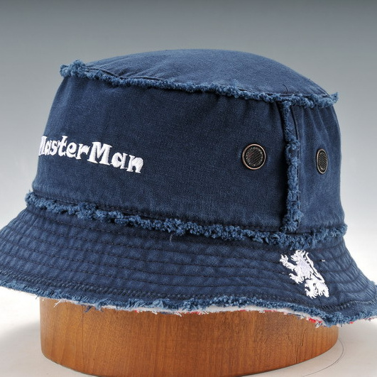 2019  Popular  vintage  bucket hat with custom  embroidery logo