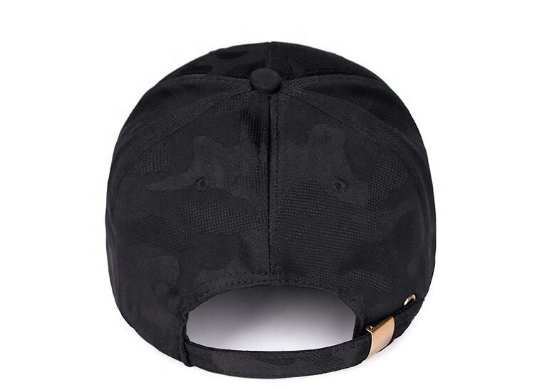 Custom newest retro waterproof and knitted pattern fabric golf ball cap baseball cap