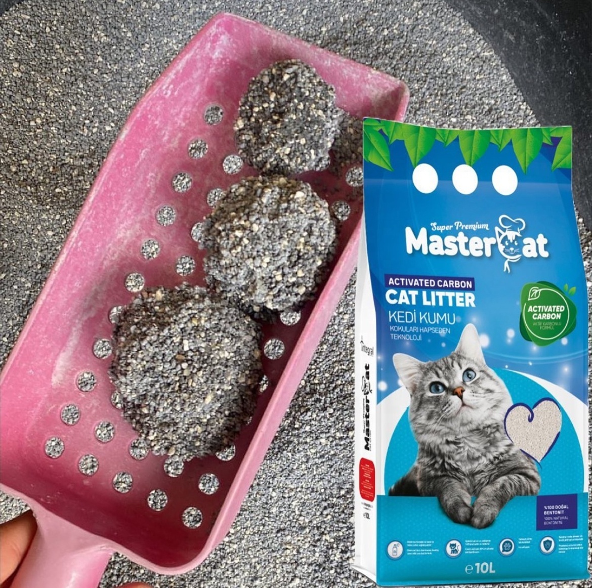 Wholesale 10L MasterCat Sand - High-Quality Fast Clumping Bentonite Cat Litter Scented with Marseille Soup for Cats