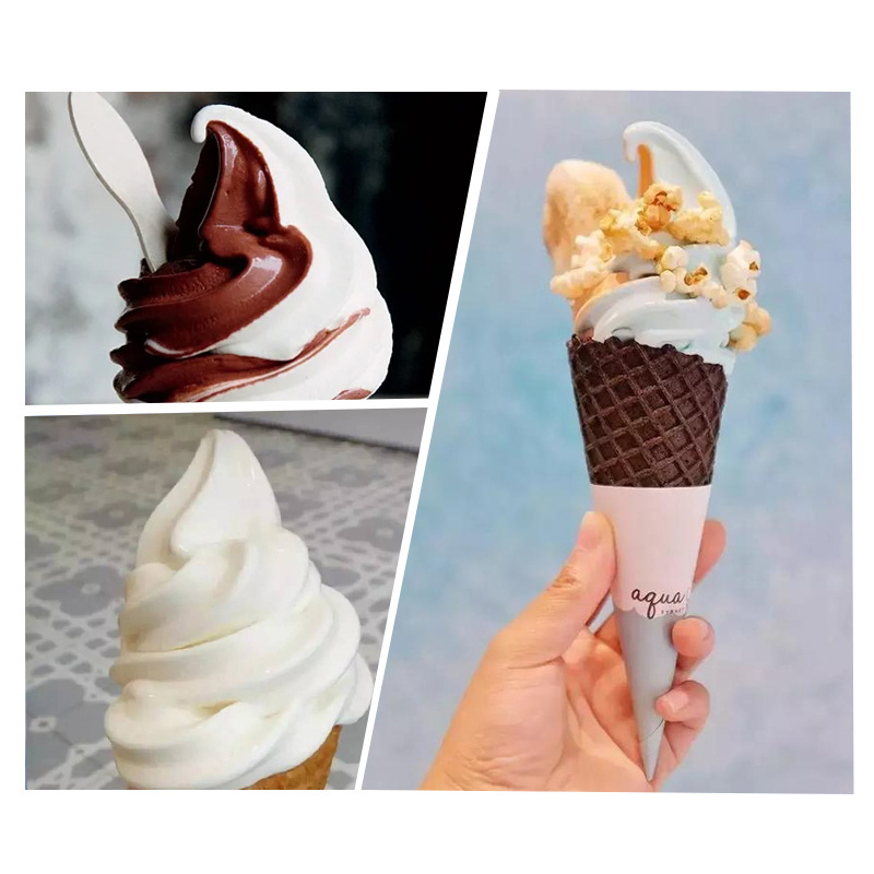 New Products with Competitive Prices Premix Powder 1kg Soft Serve Milk Flavored Ice Cream Powder Mix Bag Packaging Dry Powder