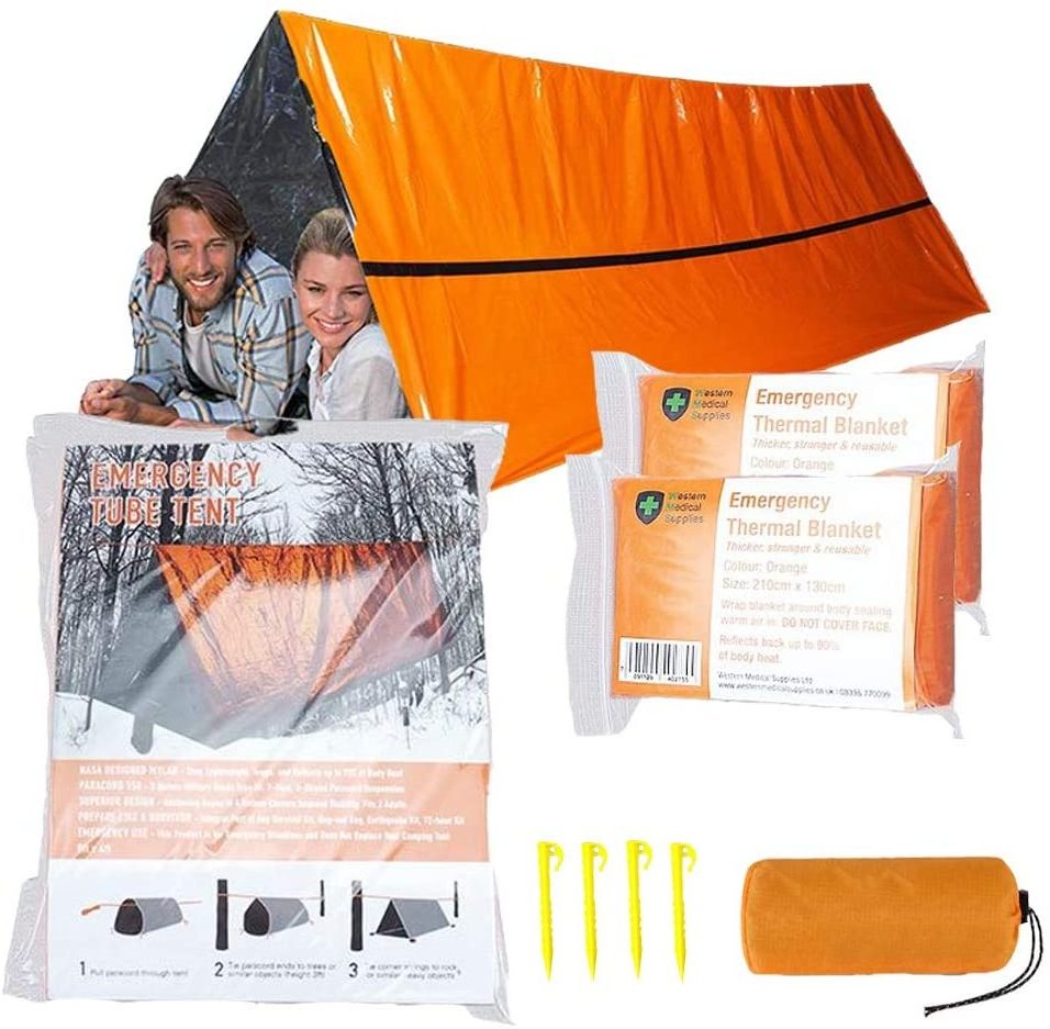 Customized OEM Life Tent Emergency Survival Shelter 2 Person Emergency Tent For Outdoor Camping