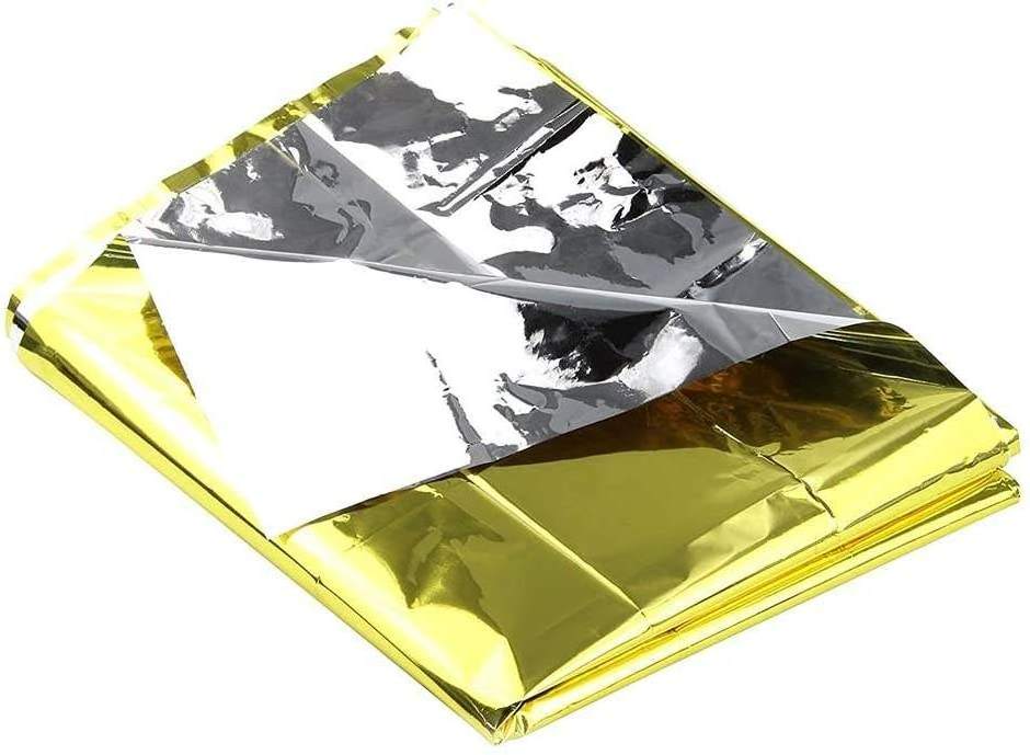 Outdoor Survival Rescue Warm Emergency Blanket Folding Emergency Mylar Space Blanket