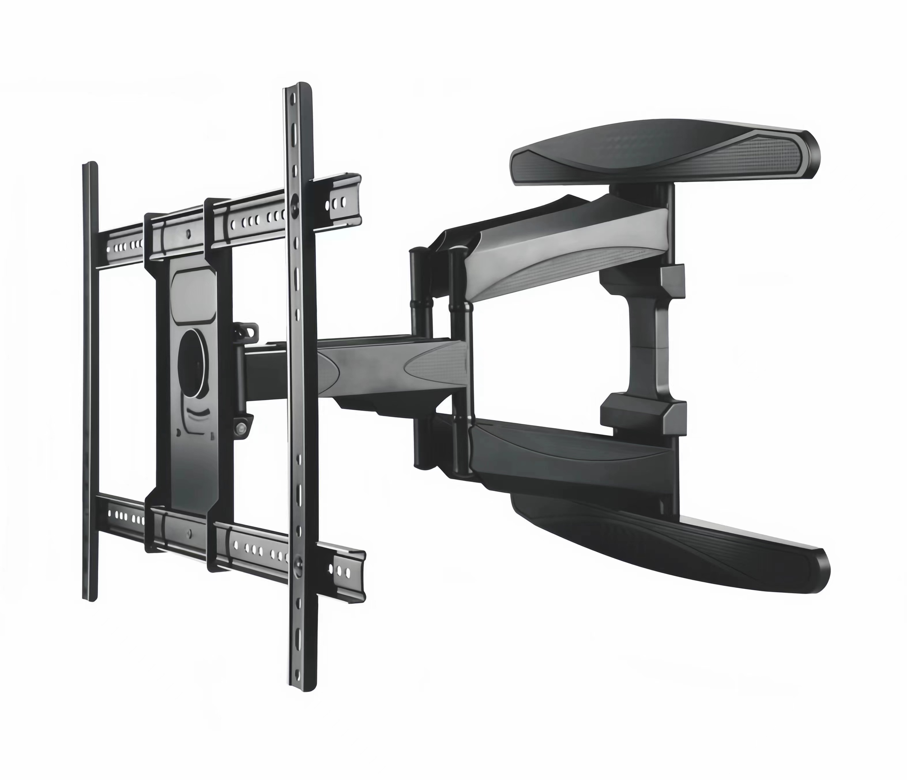 Most 32-70 Inch Flat Curved TVs, Up to VESA 600*400 6 arms Full Motion TV Wall Mount