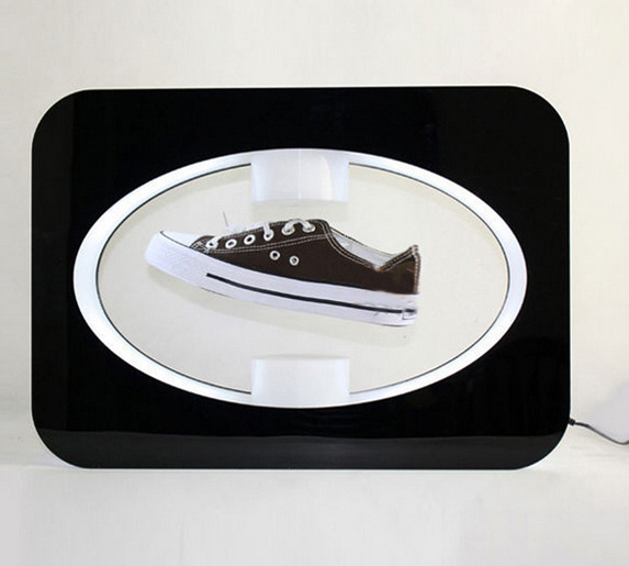 New design top floating double side acrylic magnetic levitation display