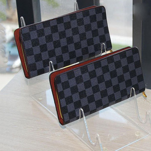 New Products acrylic wallet display/Clutch Bag/Handbag /Purse Acrylic Display stand