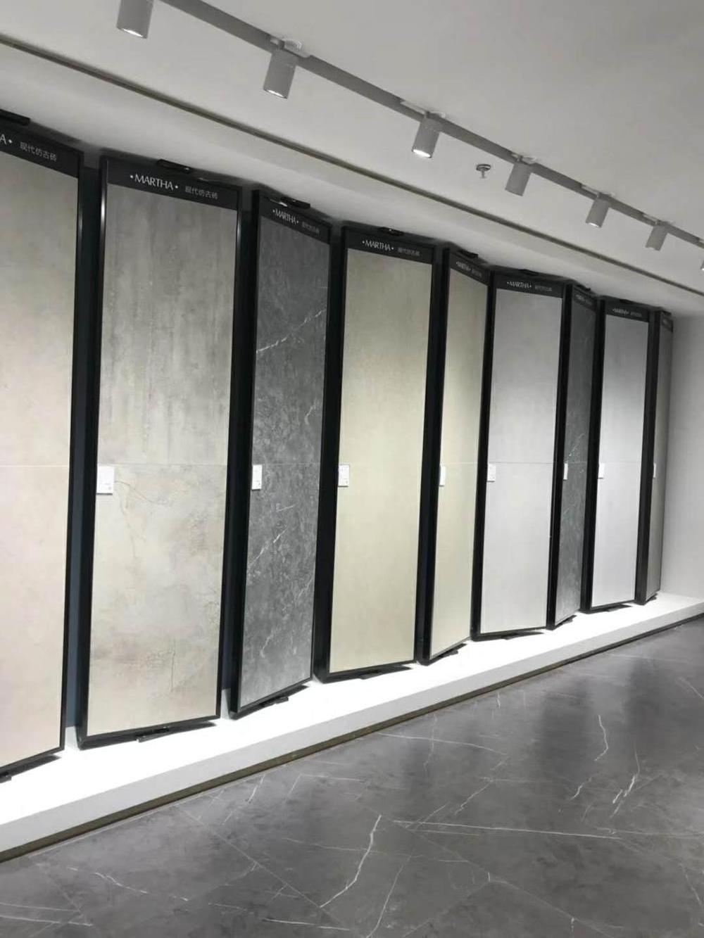 Wholesale custom ceramic tile showroom display rack