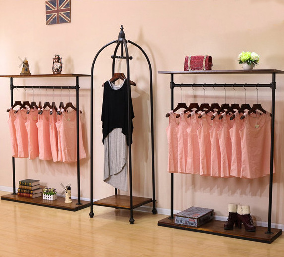 Cloth Display Stand Rack, Clothes Display Stand for Shop Garment Store