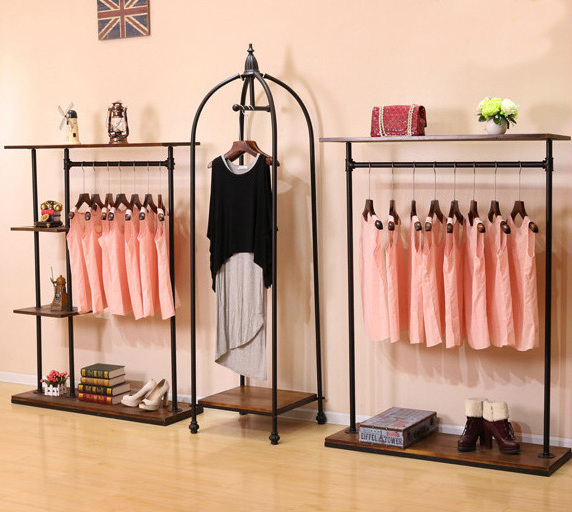 Cloth Display Stand Rack, Clothes Display Stand for Shop Garment Store