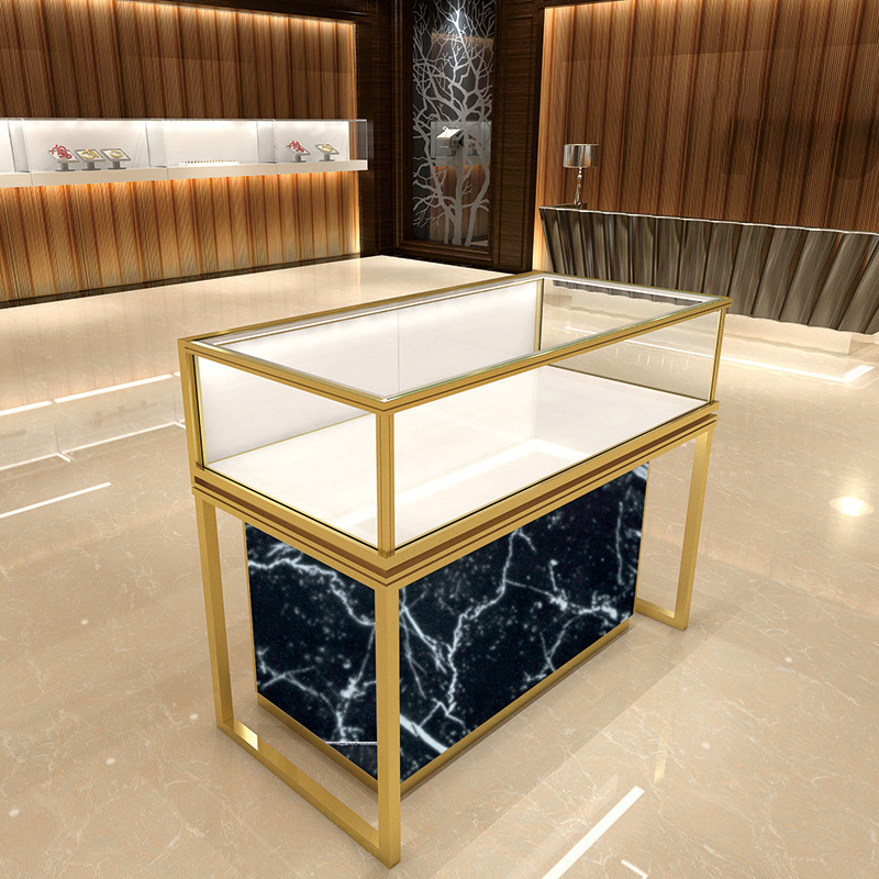 Glass jewelry showcase display/jewellery cabinet/jewelry counter