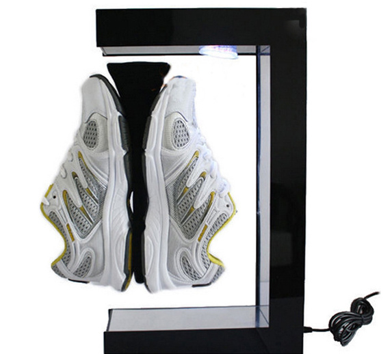 New design top floating double side acrylic magnetic levitation display