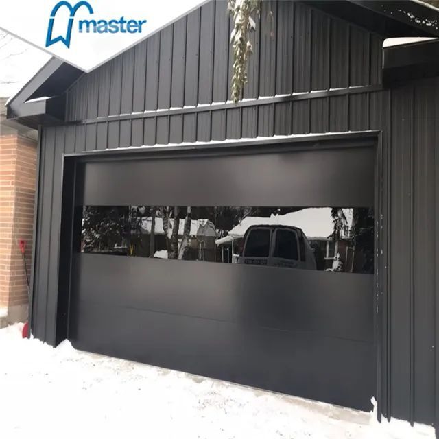 5 years warranty automatic electric aluminum modern sandwich construction safe garage door overhead garage doors